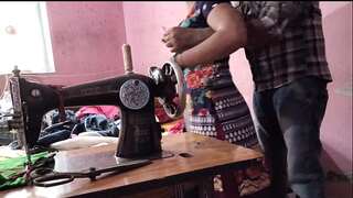 Fucked while sewing desi bhabhi