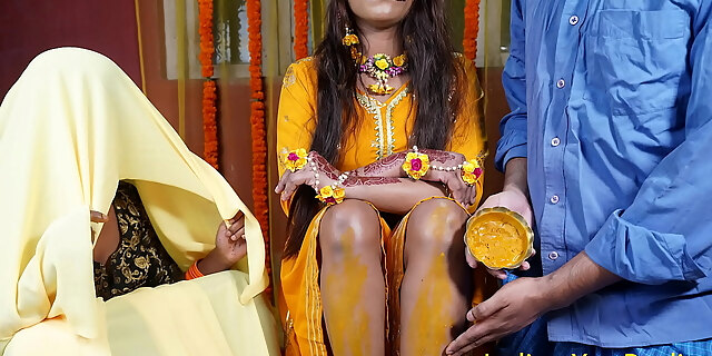 Indian Haldi step Pitaji aur step Beti XXX in Hindi