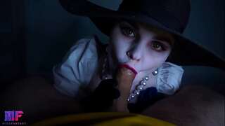 Lady Dimitrescu will drill you. Cosplay. Resident Evil Village.