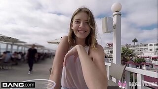 Real Teens - Teen POV pussy have fun in public