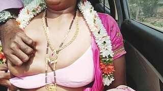 Desi hot aunty truck fucky-fucky romantic dirty talks. Telugu adio.