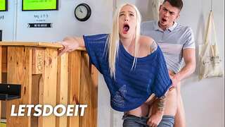HORNYHOSTEL - (Arteya, Tommy Cabrio) - Naughty Girlfriend Cheats Of Her Boyfriend To Suck And Fuck The Receptionist