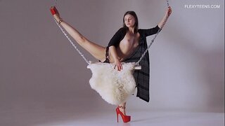 Kim Nadara limber hot teen