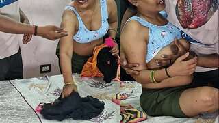 Desi Haryanvi Bhabhi was fucked rock-hard in the morning after providing her a taste