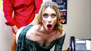 Anya Olsen does what any great milfy step-mom would and lets the principal Ryan Mclane ravage her!