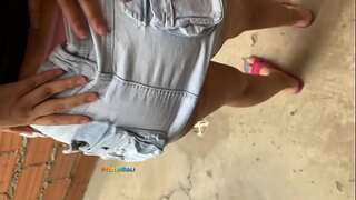 ARGENTINE NEIGHBOR LETS GO WITH HER BROTHER-IN-LAW OUT OF SPITE, GIVES HIM HER ASS AND ASKS HIM TO CUM INSIDE HER