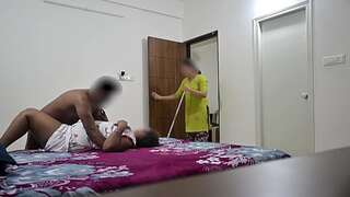 Fucking infront of telugu maid hema