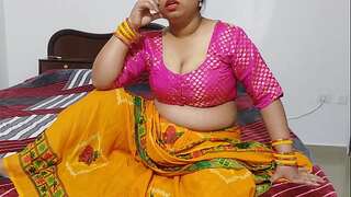 Desi bhabhi shared her couch with dever! Indian hot taboo sex!