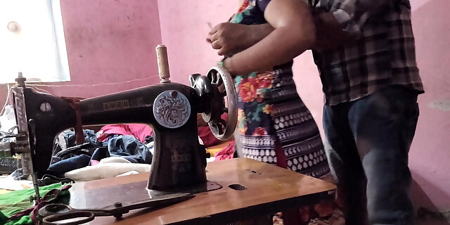 Fucked while sewing desi bhabhi