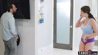 Big titties Asian teen Chloe Surreal gets back at hotwife GF with her stepdad