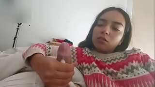 I love making my step cousin's spear erupt in jizm - I do it two times