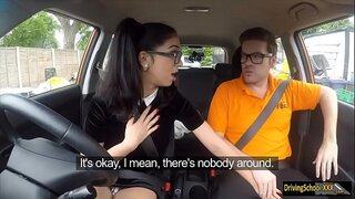 Julia De Lucia gets banged in the camper