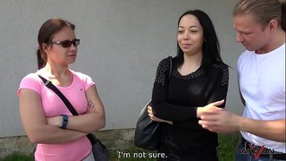 Sad beauty is best victim for horny stranger in camper