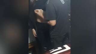 Noooo! She was scared that her boyfriend would find out... college buddy leaves the party... AND THIS HAPPENS!!!