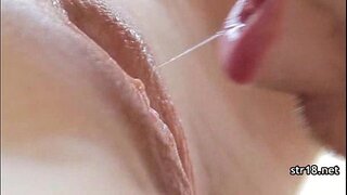 18-years elderly crazy girl's pussy