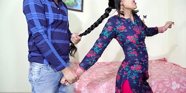 Cutest nubile Step sister had very first painful anal orgy with noisy moaning and hindi chatting