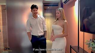 Real estate agent pulverizes his client to give her a discount - Danner M&eacute;ndez and Ambar Prada
