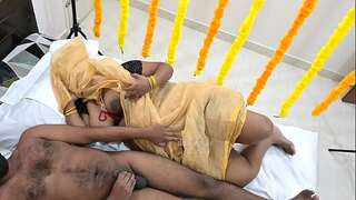 Indian bhabhi very first night fuck-a-thon went wrong