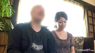 Japanese duo chat to Creampie Fuck the wifey while spouse have to watch